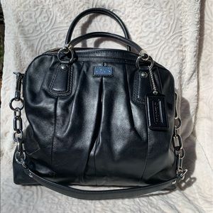 Coach kristin pleated satchel
